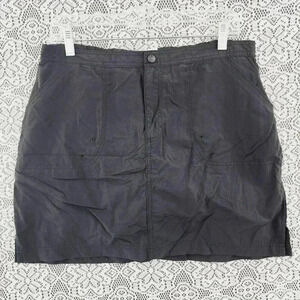 Lands' End Nylon Women's Skort Size 10 Black